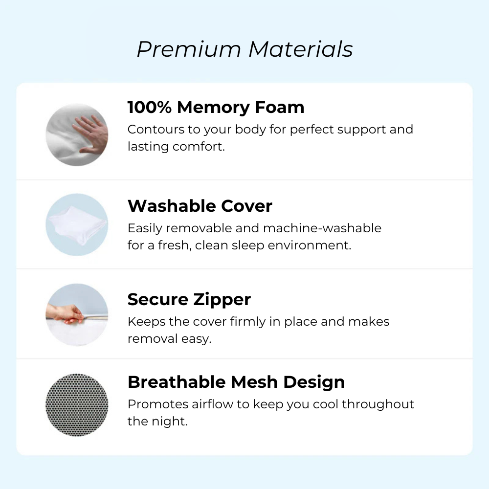 The Original DreamSleepz Pillow – Wake Up Pain-Free and Rested