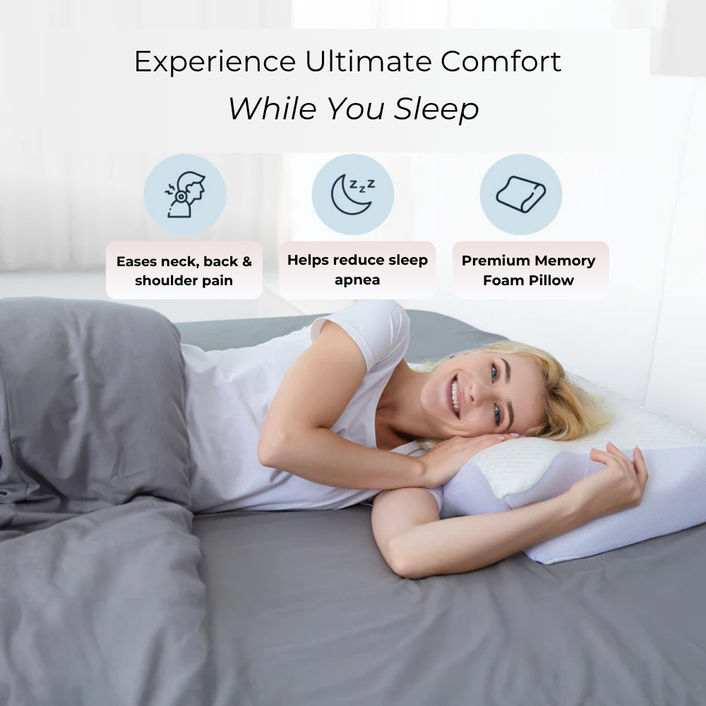 The Original DreamSleepz Pillow – Finally Wake Up Pain-Free and Refreshed